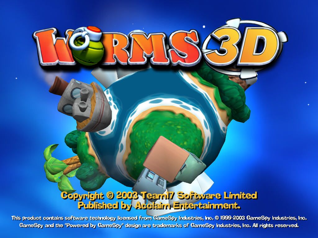 Worms 3D screenshot 3 for Playstation 2